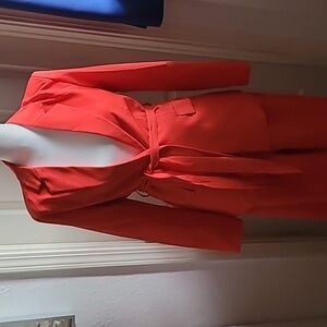 Bright orange new with tag blazer set fashion nova M